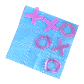 Tic Tac Toe sewing template for Made By Me sewing machine