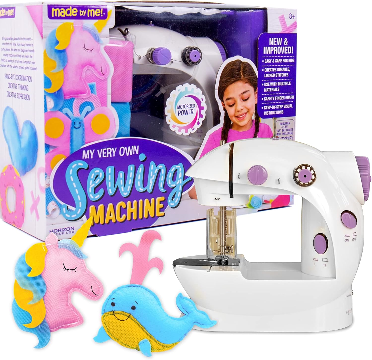 Made By Me My Very Own Sewing Machine for Beginners — front view